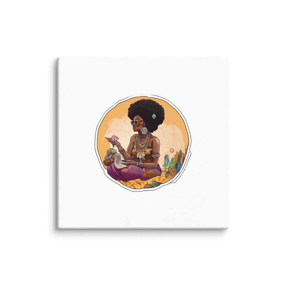Thumbnail: Flower Child Canvas