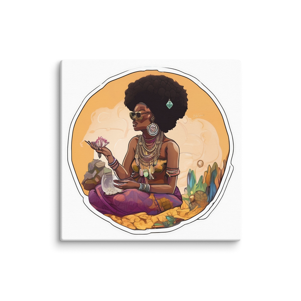 Thumbnail: Flower Child Canvas