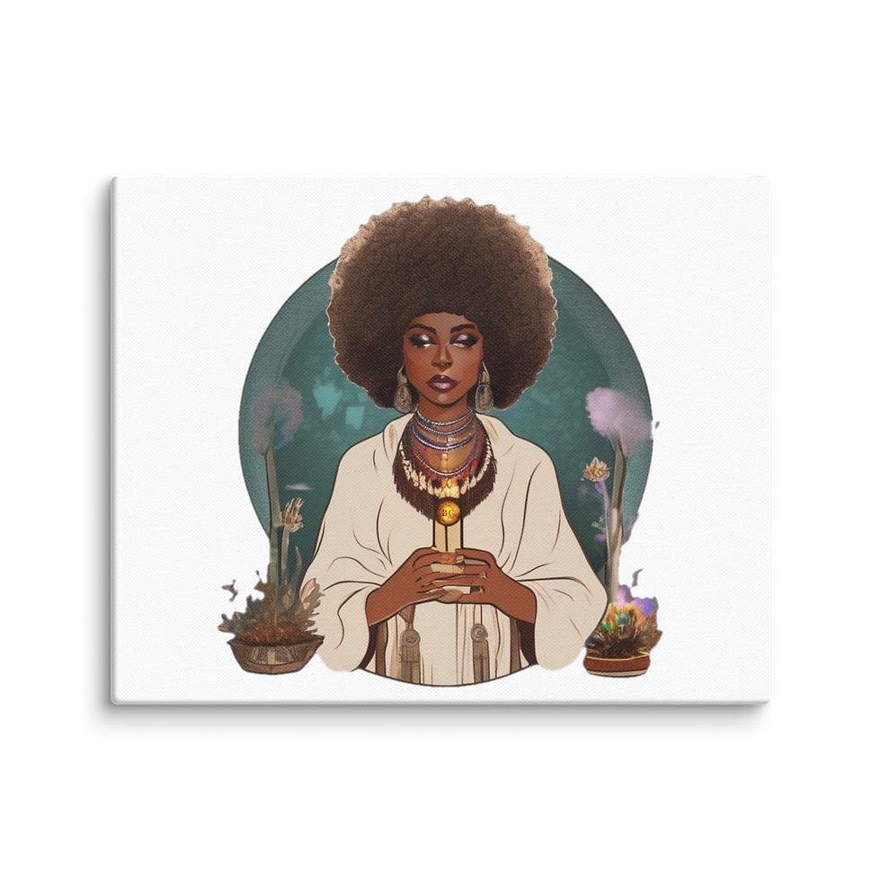 Thumbnail: Herbalist Queen Canvas