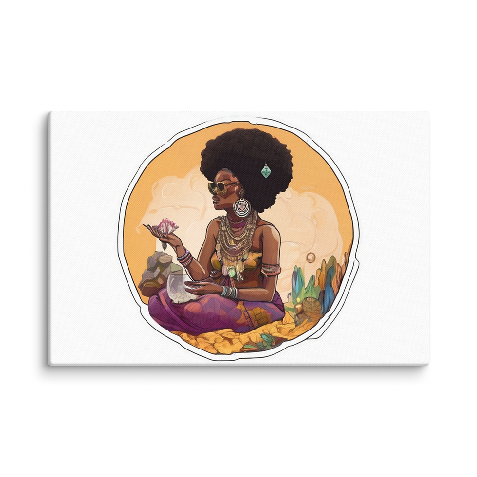 Thumbnail: Flower Child Canvas