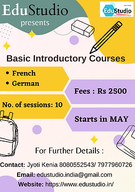 Upcoming course