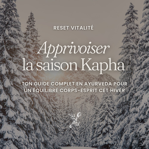 eBook - Apprivoiser la saison Kapha | Anne Laflamme