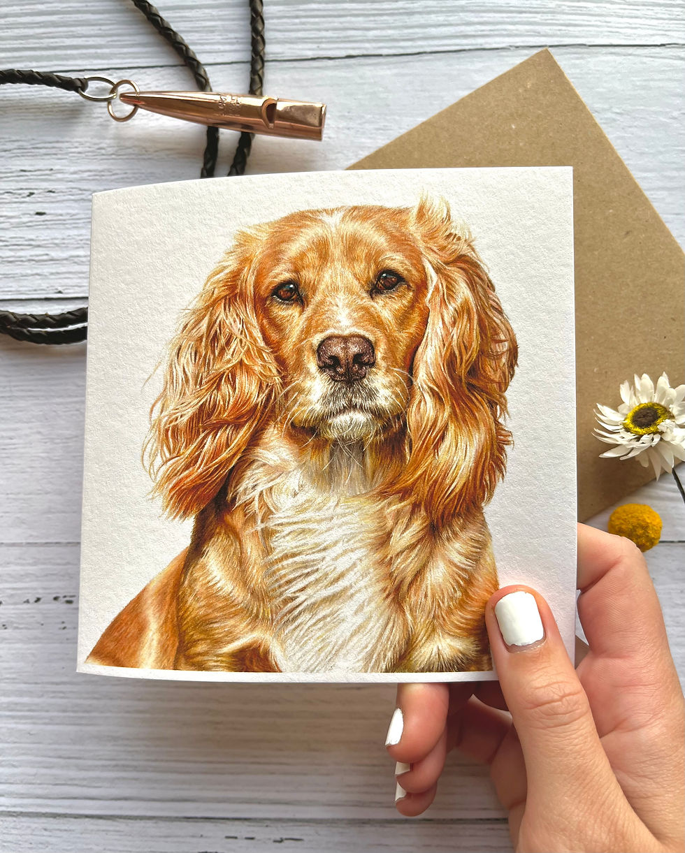 Thumbnail: Greeting card - 'Barley in the breeze'