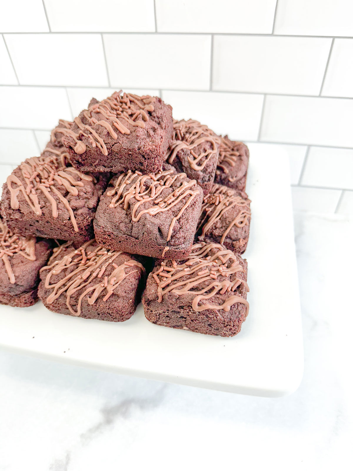 Chocolate brownie bites