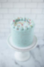 Thumbnail: Blue Confetti Rainbow Cake from Seatown Sweets
