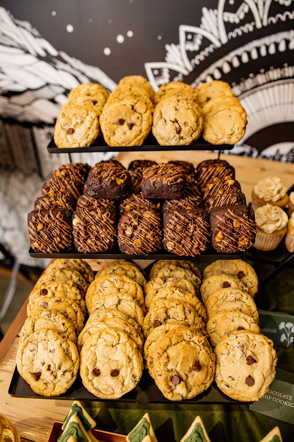 Chocolate Chip Cookies & Butterscotch Brownies
