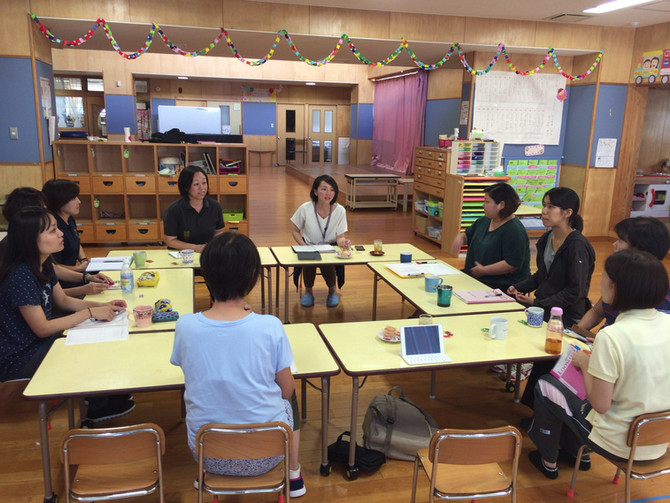 幼稚園でのケース会議