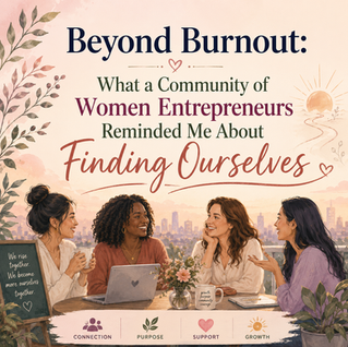 Sometimes the greatest success isn't avoiding burnout—it's finding the courage to become who you truly are.