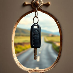 Owning the key is just the beginning—freedom unfolds when women can choose their own road.