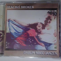 Album cover of Healing Broken poetry cd shoiwng mother and son