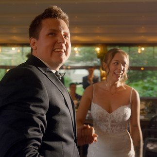 Intimate wedding vows exchanged in Wine Cellar Black Rock Resort captured by Vancouver Island wedding videographer