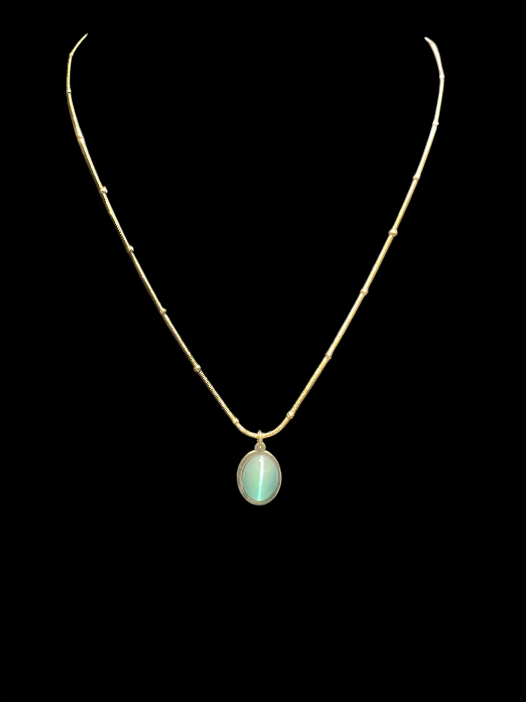 Jade Drop Necklace