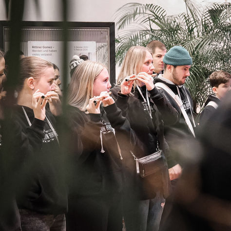 Wir am Apéritif der Kommandanten bei den Walliser Feuerwehren