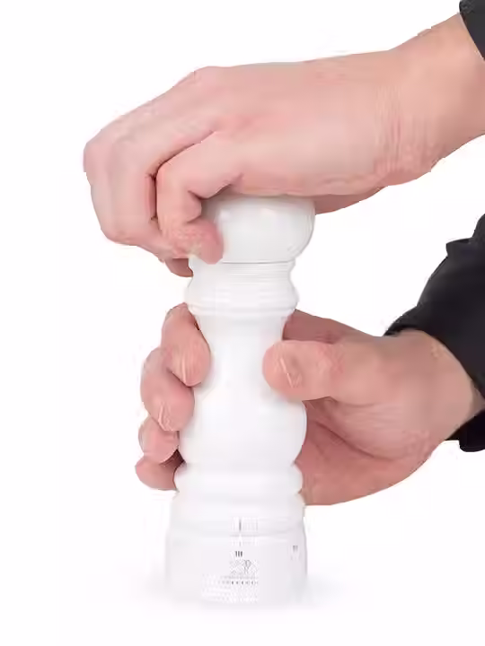 Miniature : Moulin à poivre manuel Peugeot Saveurs Paris u'Select – 18 cm – Bois laqué – blanc laqué