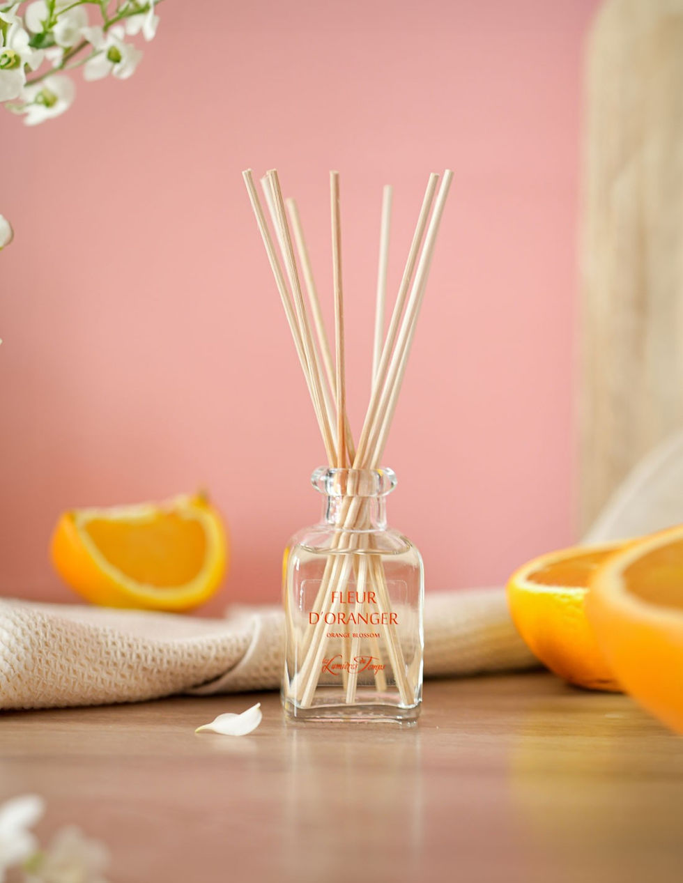 Diffuseurs d'ambiance 100ml marque Les Lumières du Temps. Fabrication française