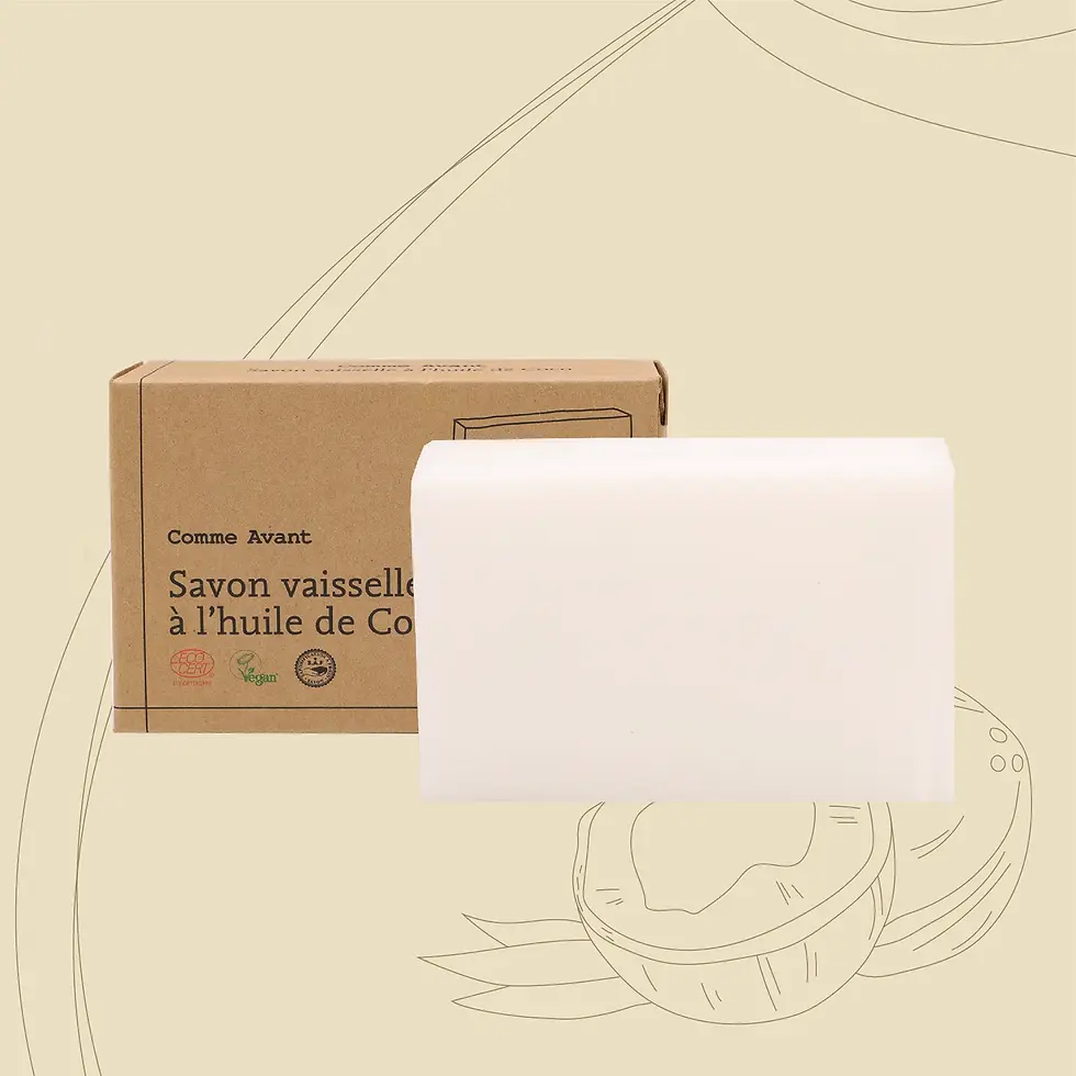 Miniature : Savon vaisselle solide à l'huile de Coco 150g