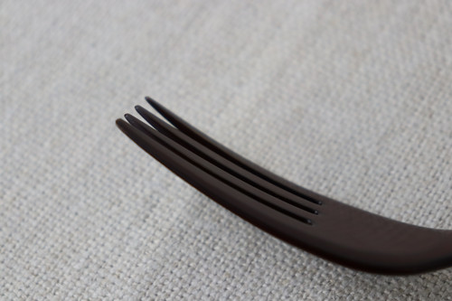 伏見眞樹】ディナーフォーク・潤 | 京都で木と漆で作ったお椀を扱う