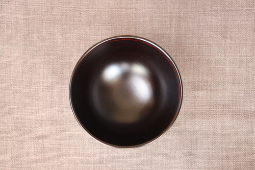 福田 敏雄】ラッパ椀・刷毛目・曙 | 京都で木と漆で作ったお椀を扱う