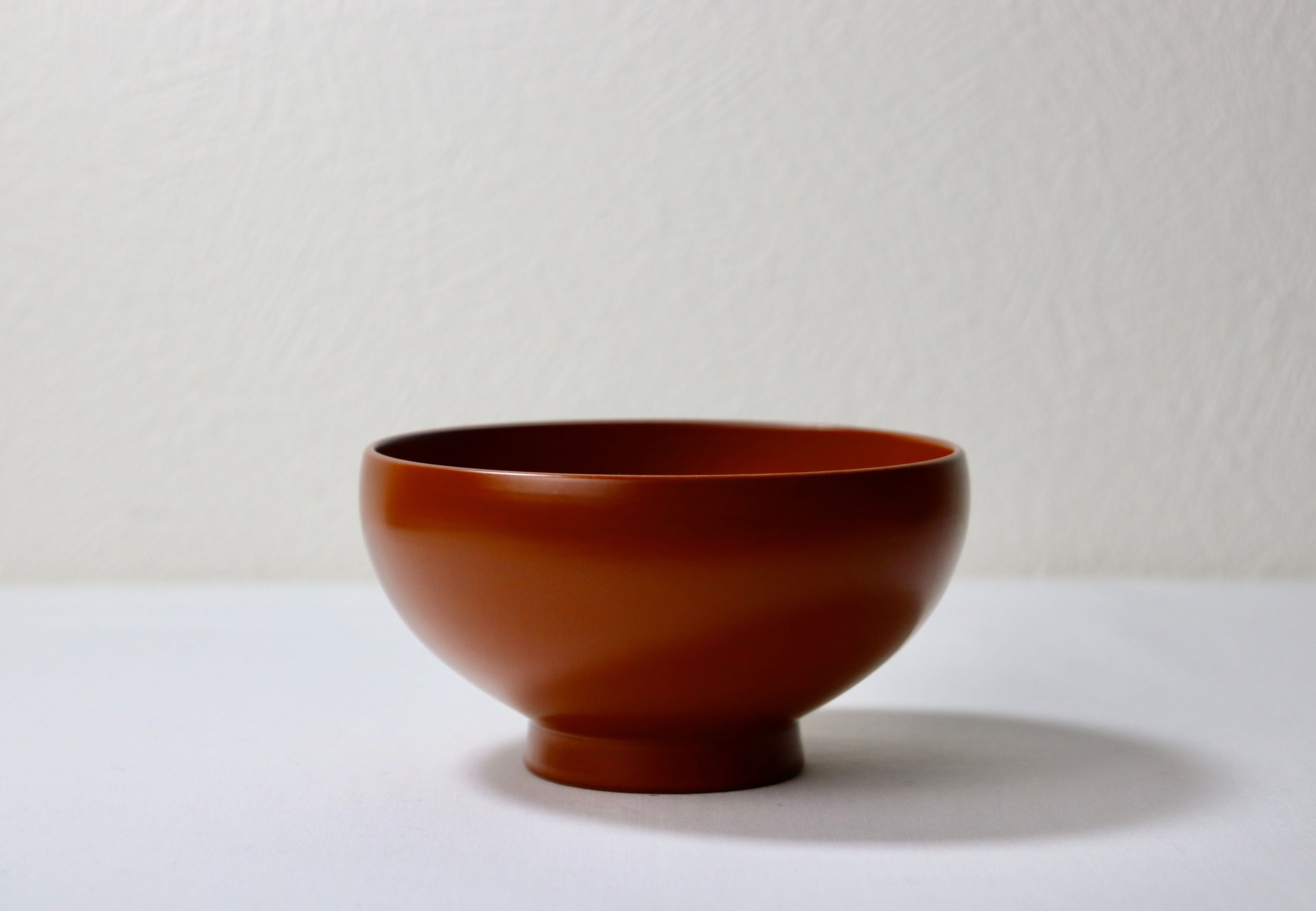 【石畑哲雄】まり椀・朱