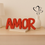 Miniatura: Placa decorativa Amor