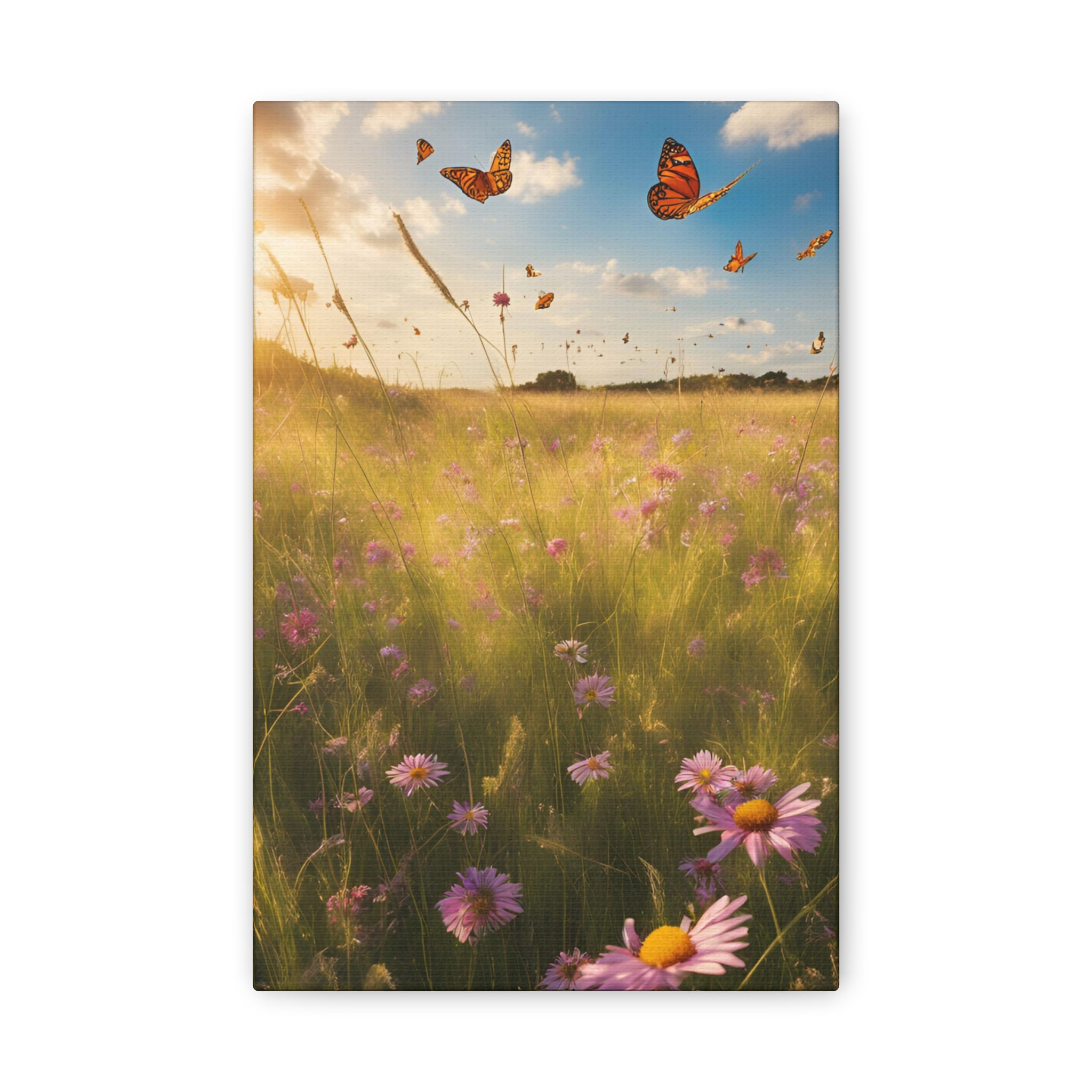 Classic Canvas Butterflies in park 