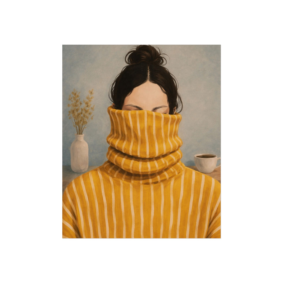 Thumbnail: Hidden Girl Face Fine Art Posters