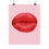 Thumbnail: Bright red lips Matte Vertical Posters