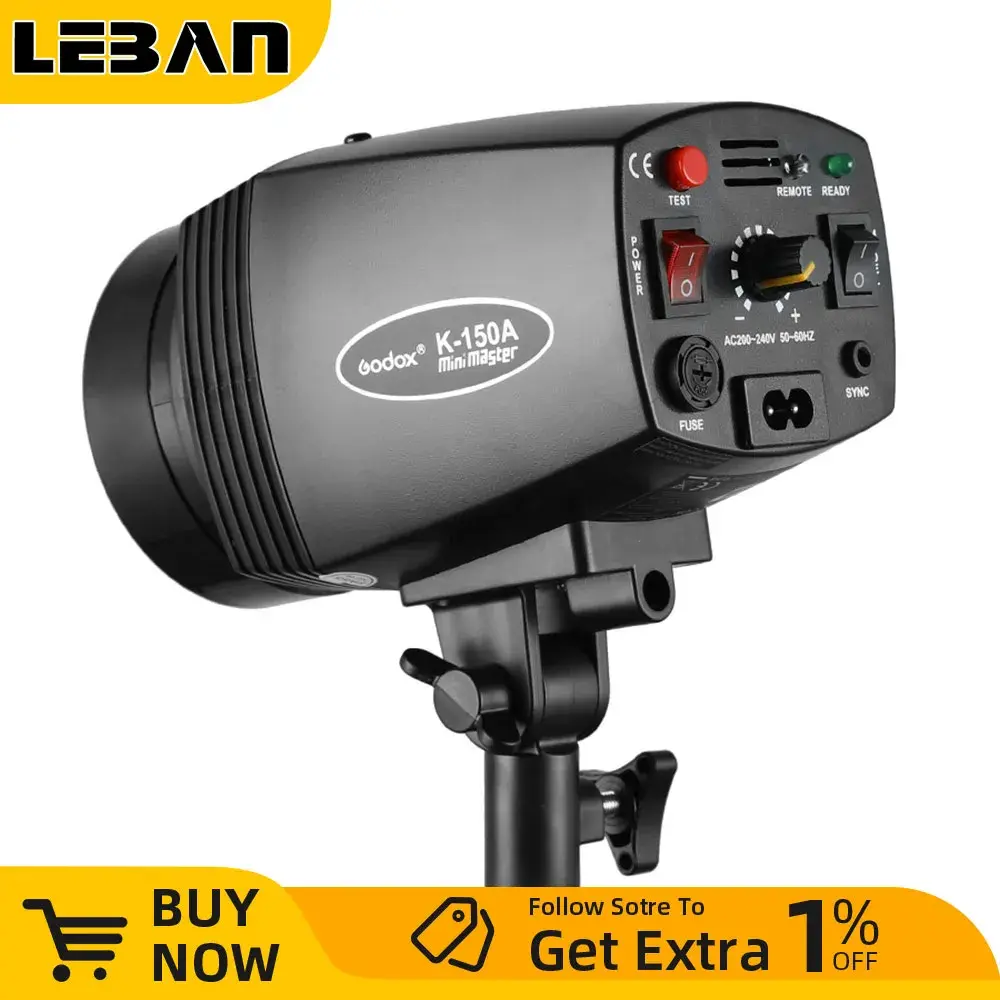 GODOX K-150a 150Ws Portable Mini Master Studio Flash Lighting Photo Gallery Mini