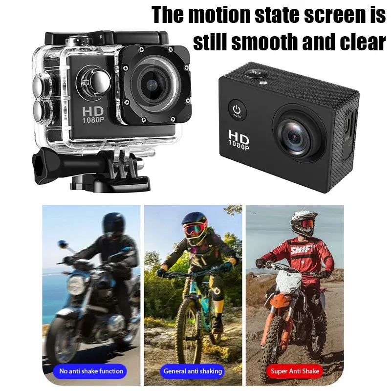Thumbnail: Underwater Waterproof Sports Camera Multifunctional Outdoor Riding Sports DV