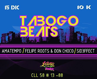 Eventos Tabogo Beats