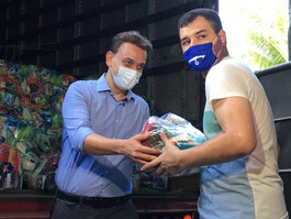 Hapvida realiza doação de 58 mil itens alimentícios para a ONG Novo Jeito