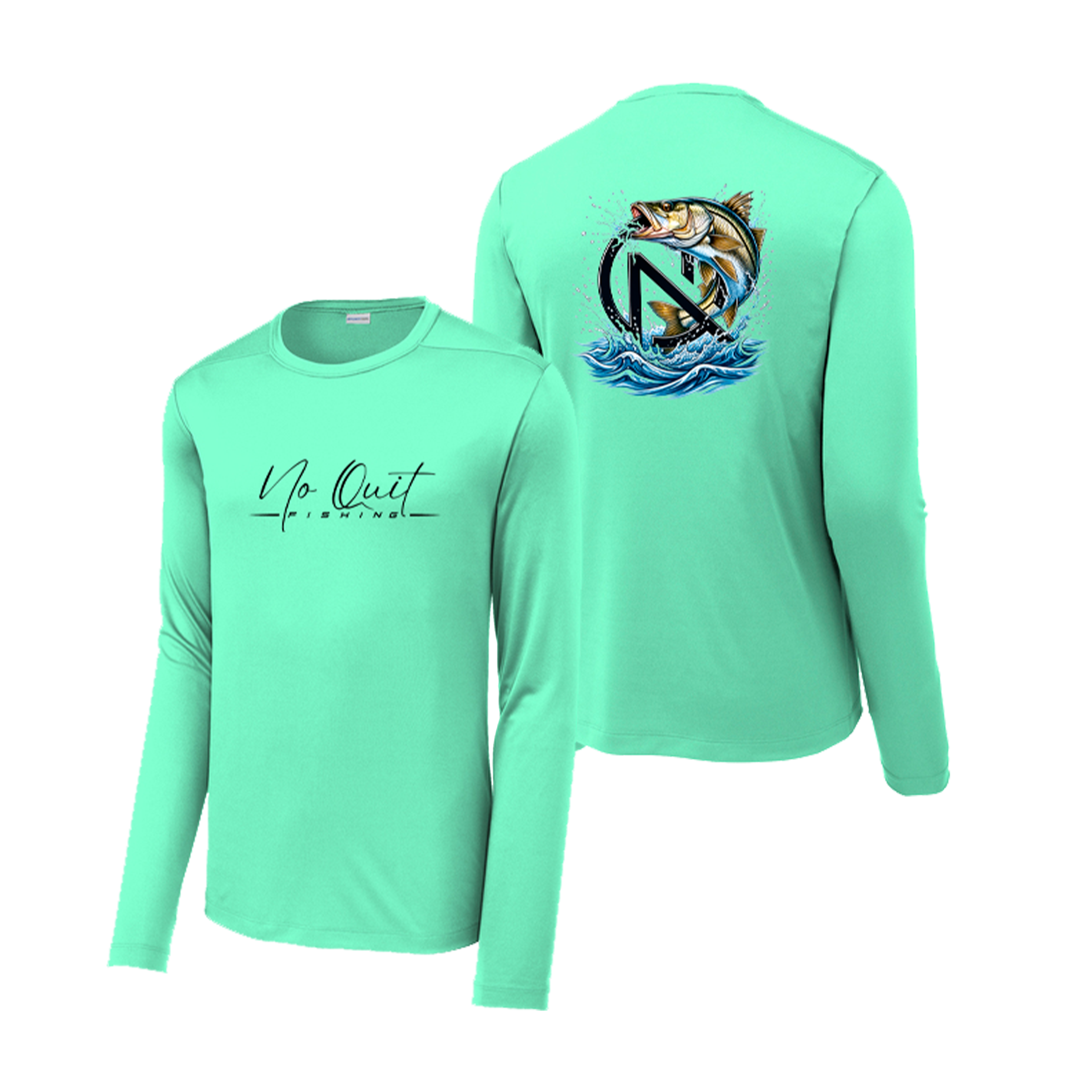 No Quit UV Protective Dri Fits -Snook