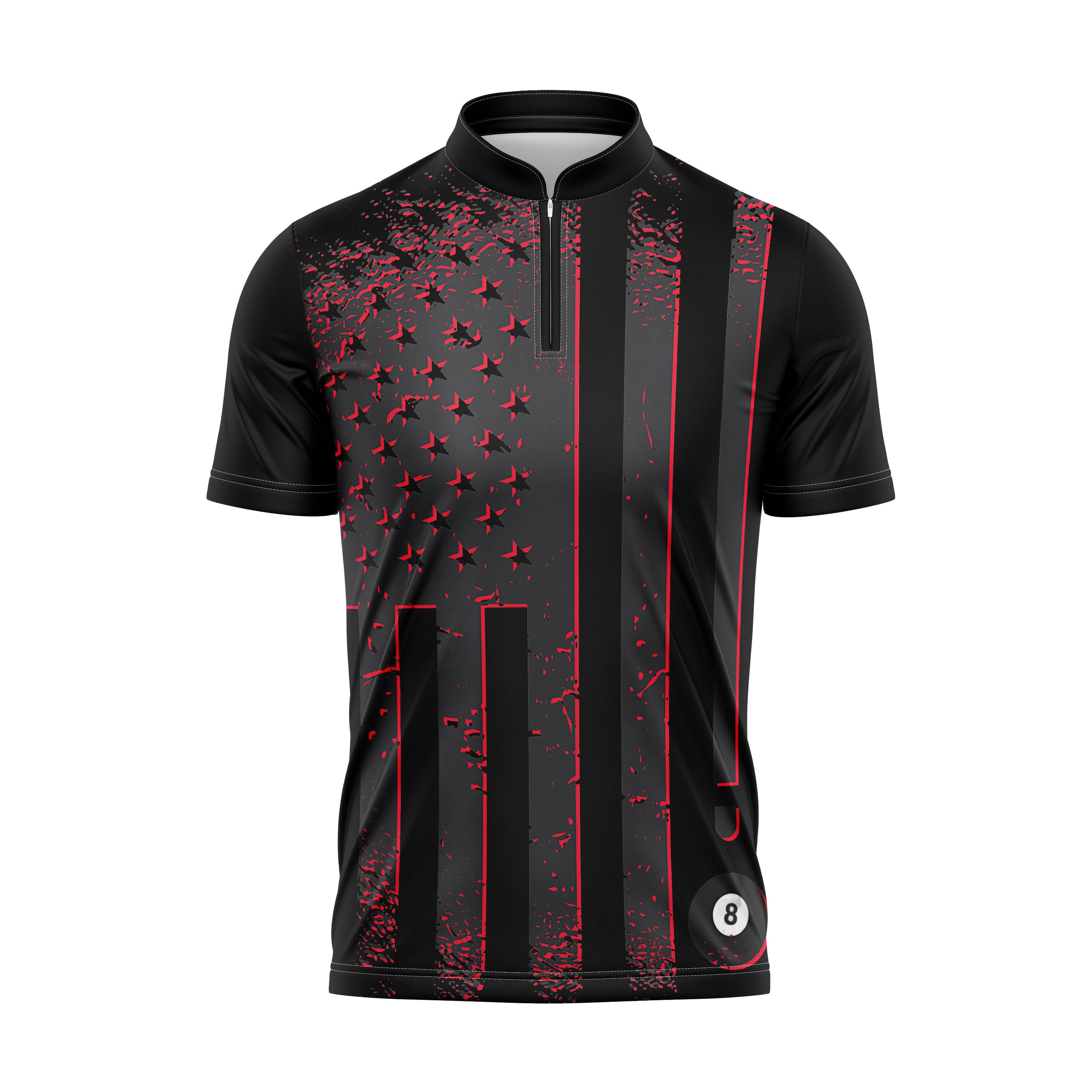 Flag Grunge 2 Sublimated Polo