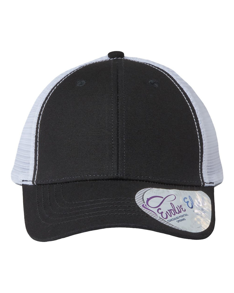 Thumbnail: No Quit Ladies Pony Tail Hat