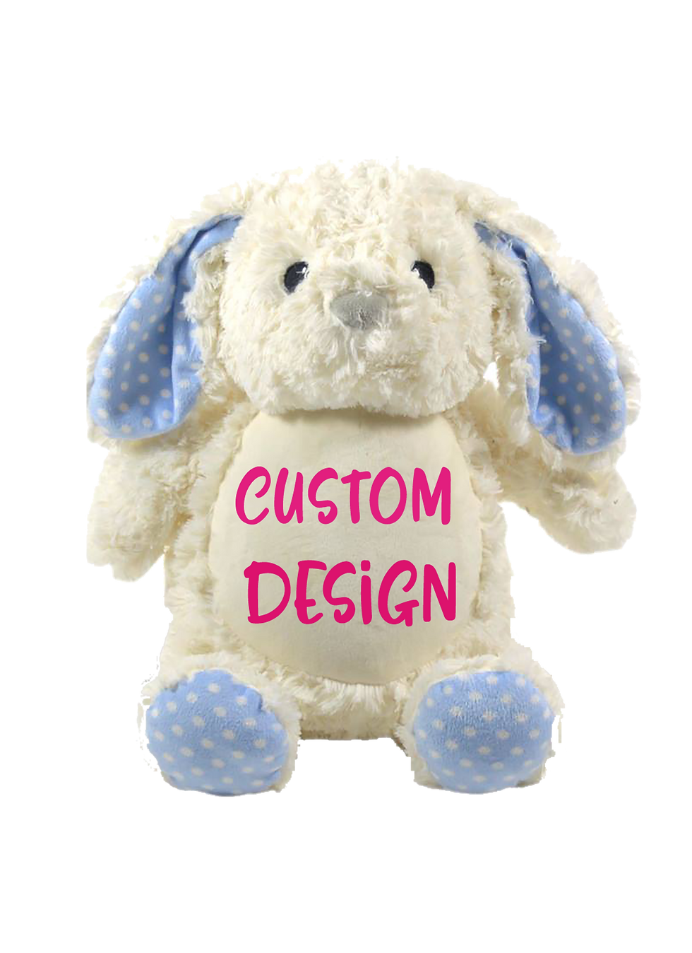 Thumbnail: Bunny- Blue /White Accents