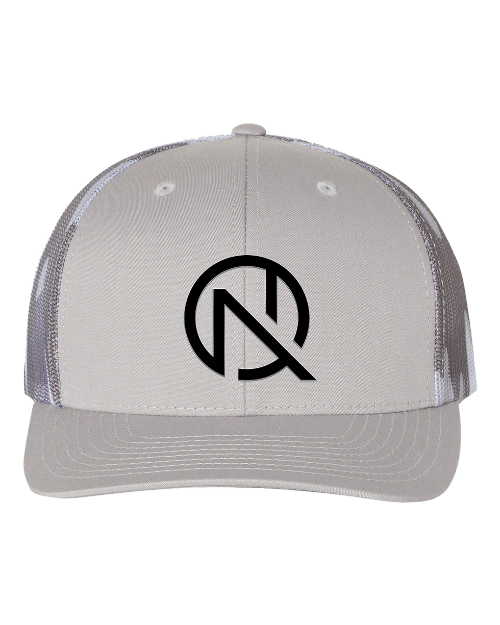 Thumbnail: No Quit Printed Mesh Trucker Cap
