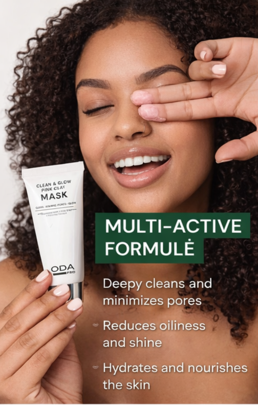 Thumbnail: Cleansing and Brightening Pink Clay Mask