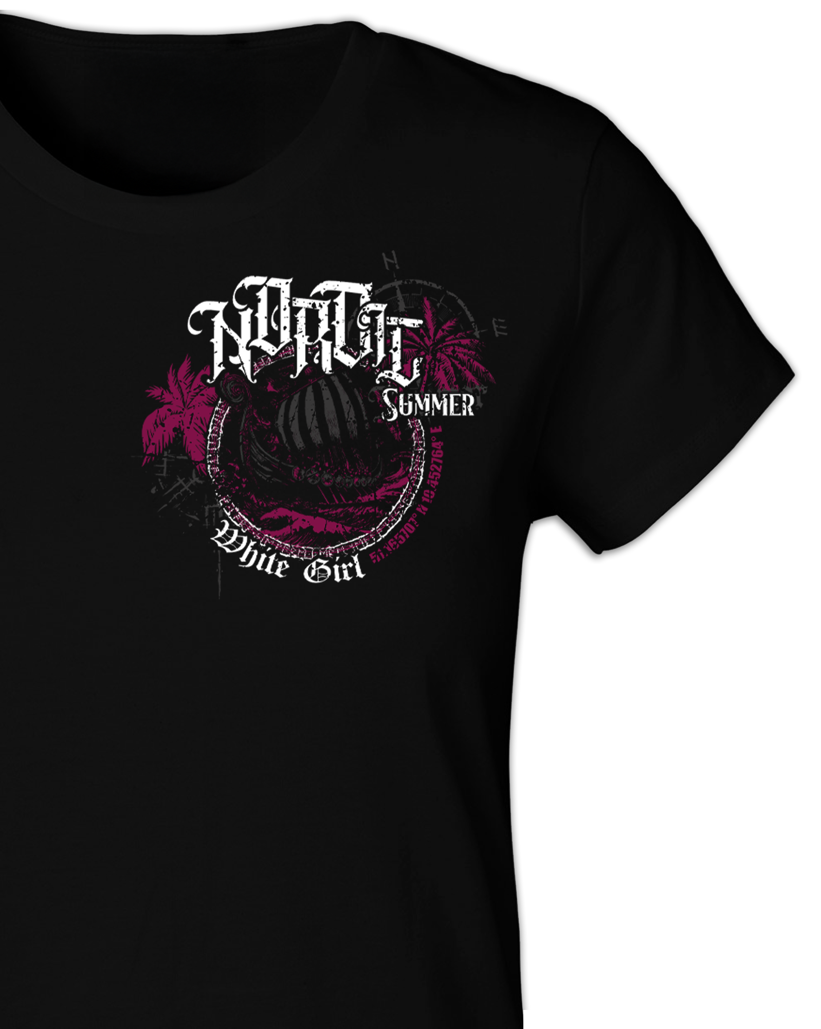 Shirt I Northman Inc. ,,White Summer'' Girl