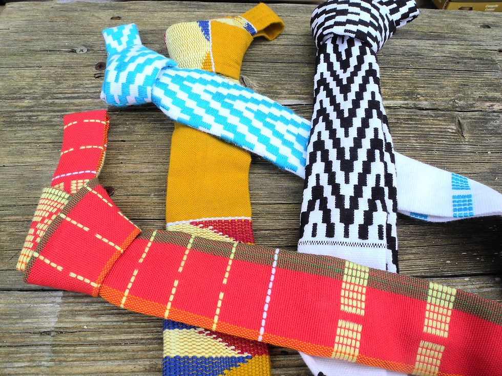 Cravatte Korai x Kente