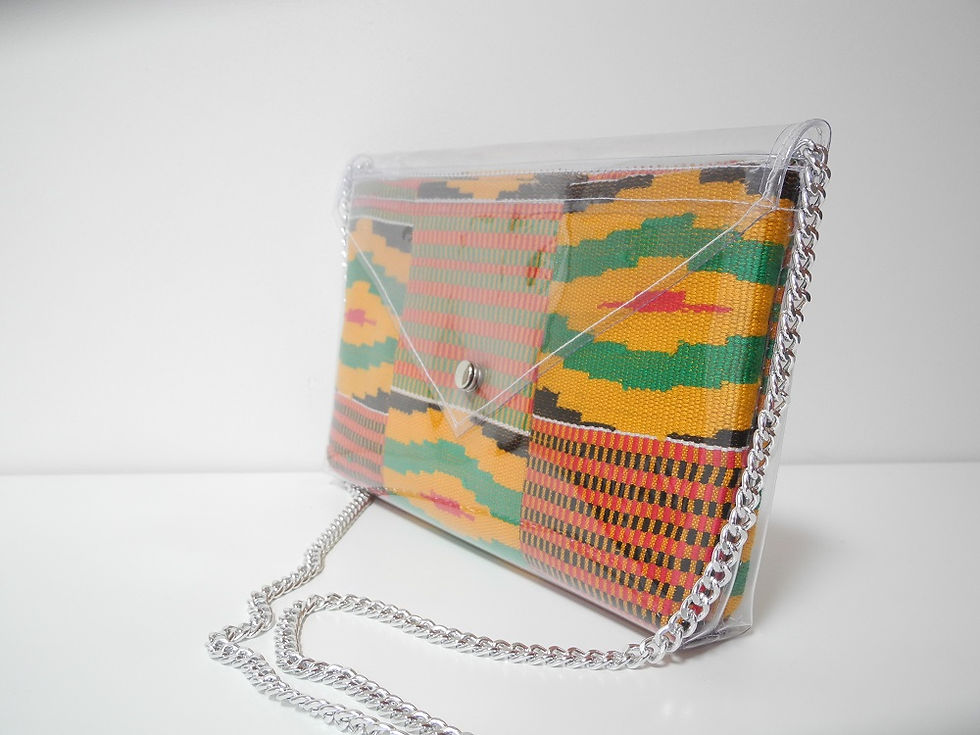 Miniatura: Clutch GlassyBag Orange Queen