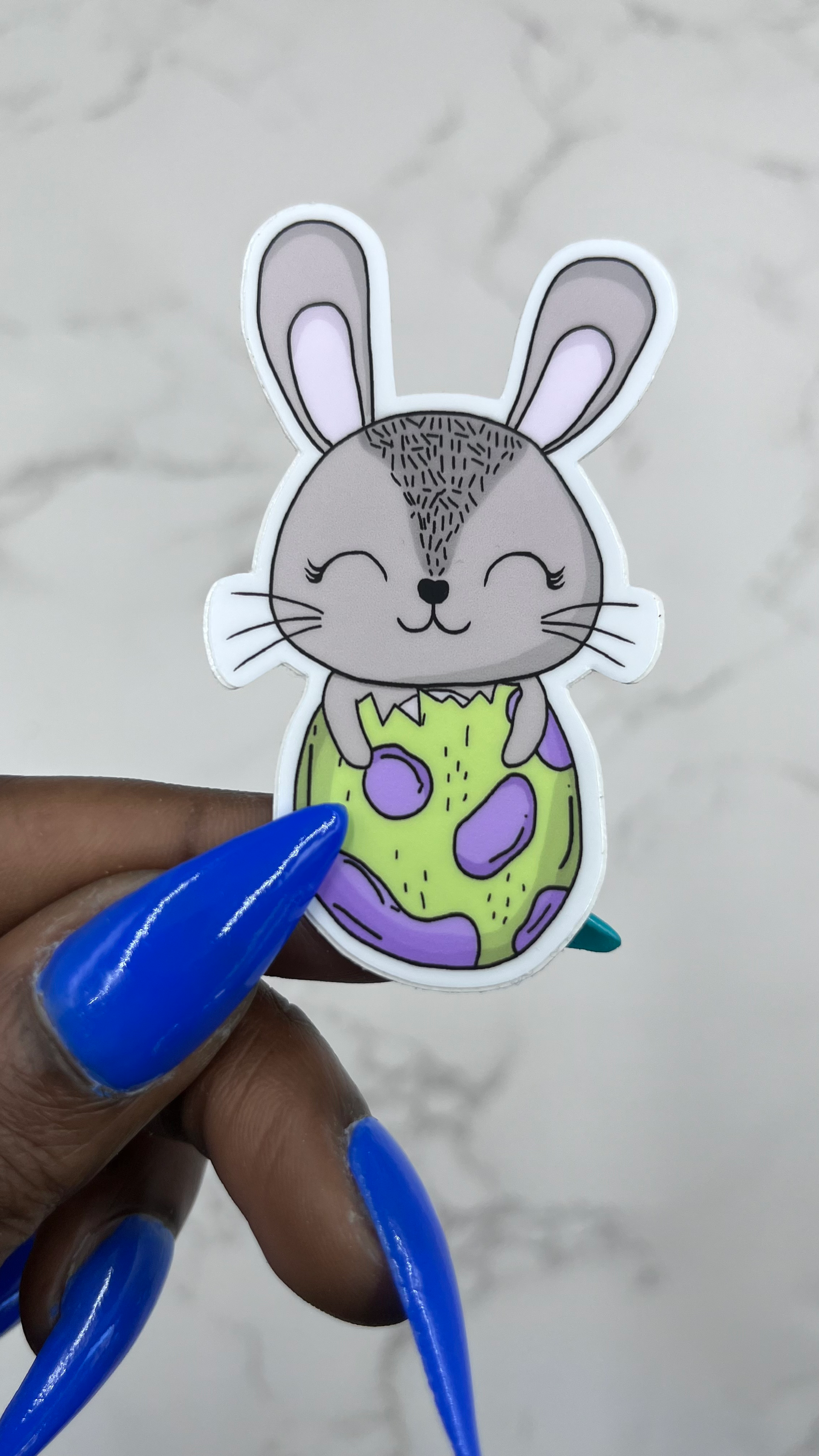 Bunny dinosaur egg