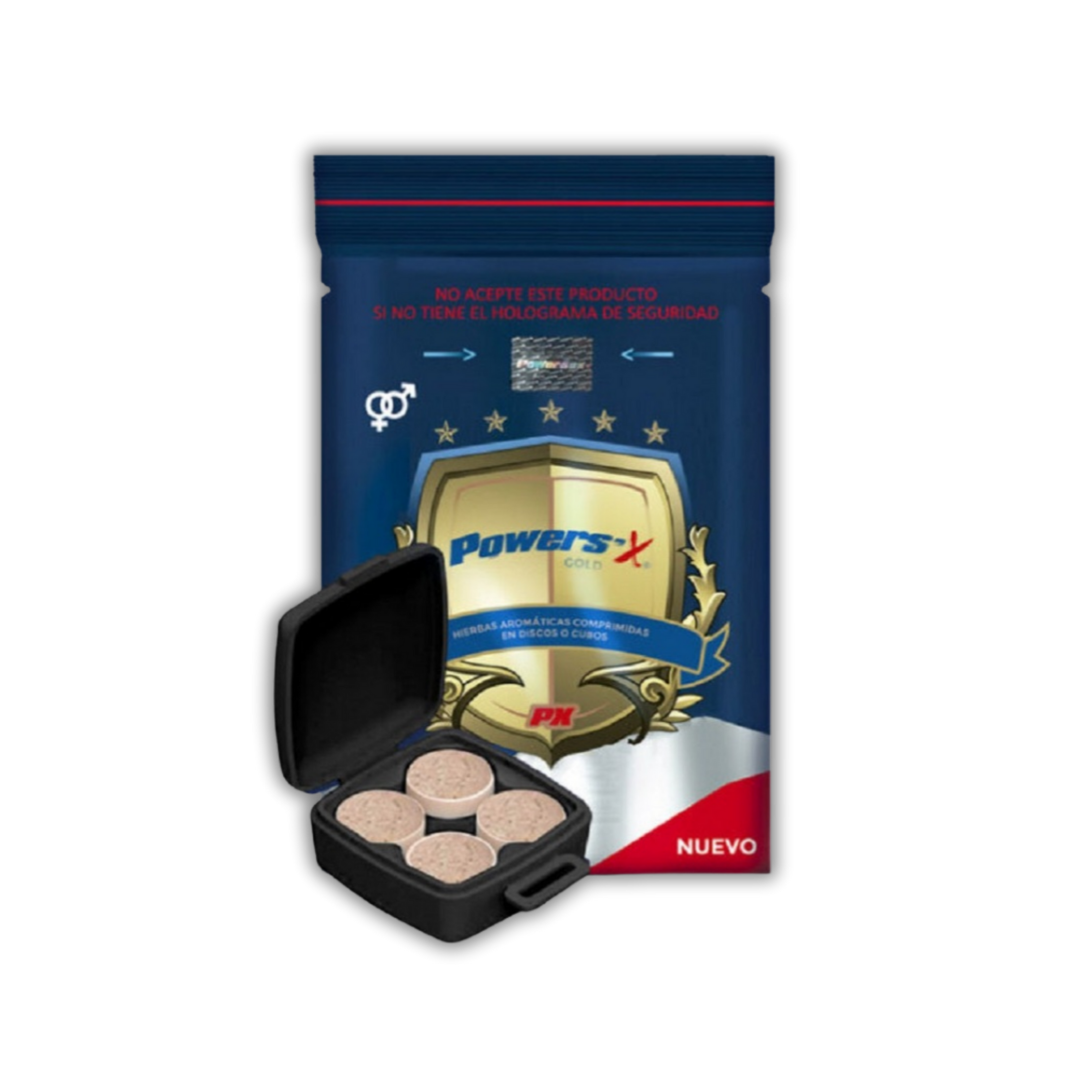 Pastillas PowersX Hombre - Sobre x8