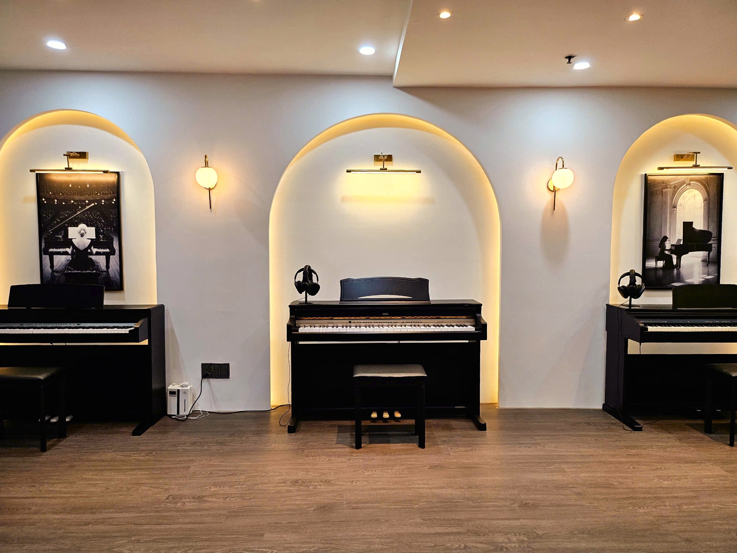 Không gian Practice Space dành cho luyện đàn piano