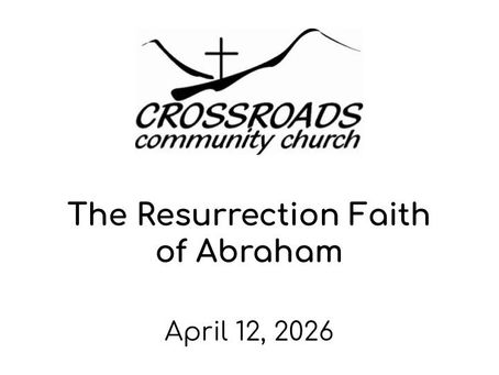 The Resurrection Faith of Abraham