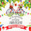 Miniature : Carte fleuriste joyeux anniversaire que la fête commence vélo rouge fleuri guirlandes colorées festives