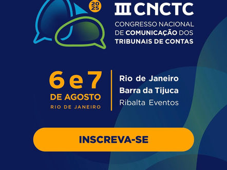 Conrerp1 convida profissionais de RP a participarem do III Congresso Nacional de Comunicação dos Tribunais de Contas