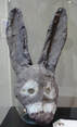 papier mache mask by Betsy Holliday