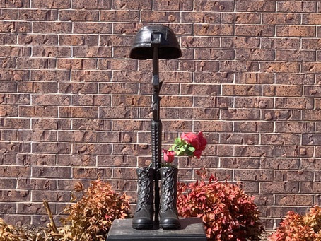 “The Fallen Soldier” Sculpture by Richard Rist