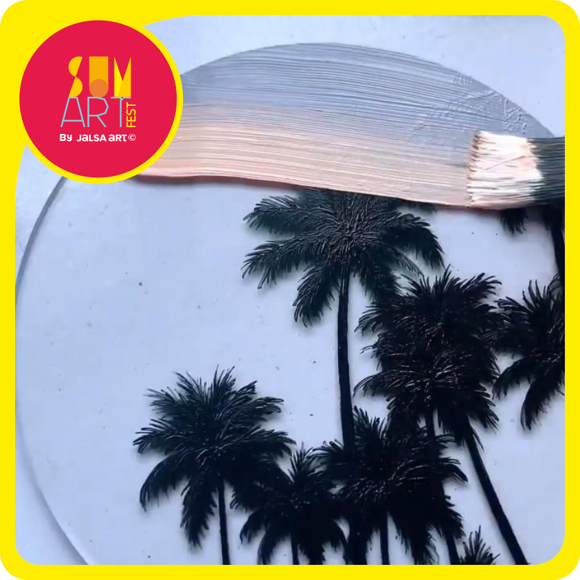 Reverse Painting on Acrylic | 1 Day | ₹850