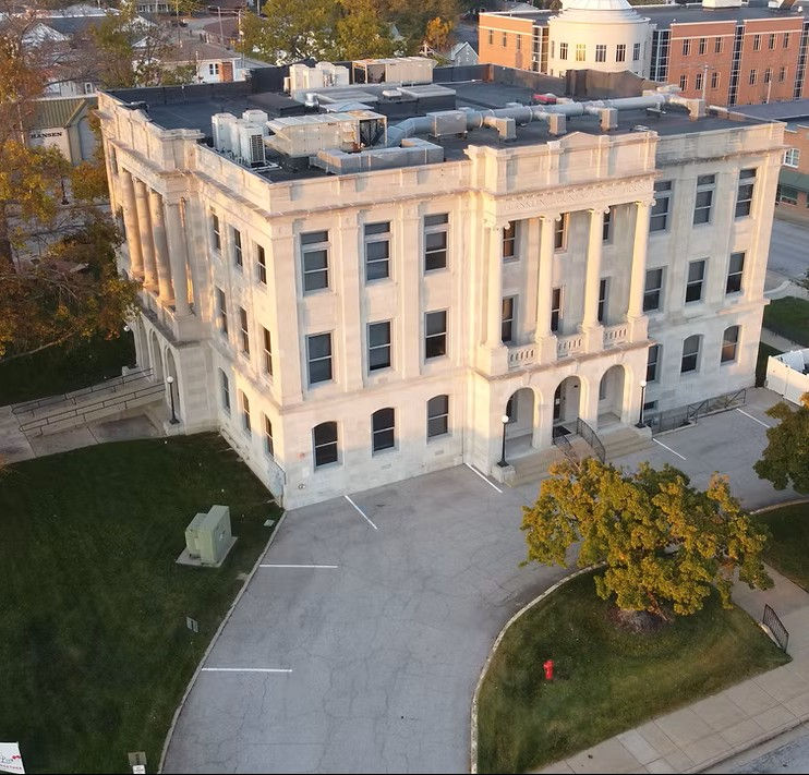 Drone Franklin County Courthouse